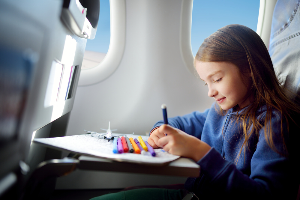 Conseils pour prendre l'avion avec un enfant