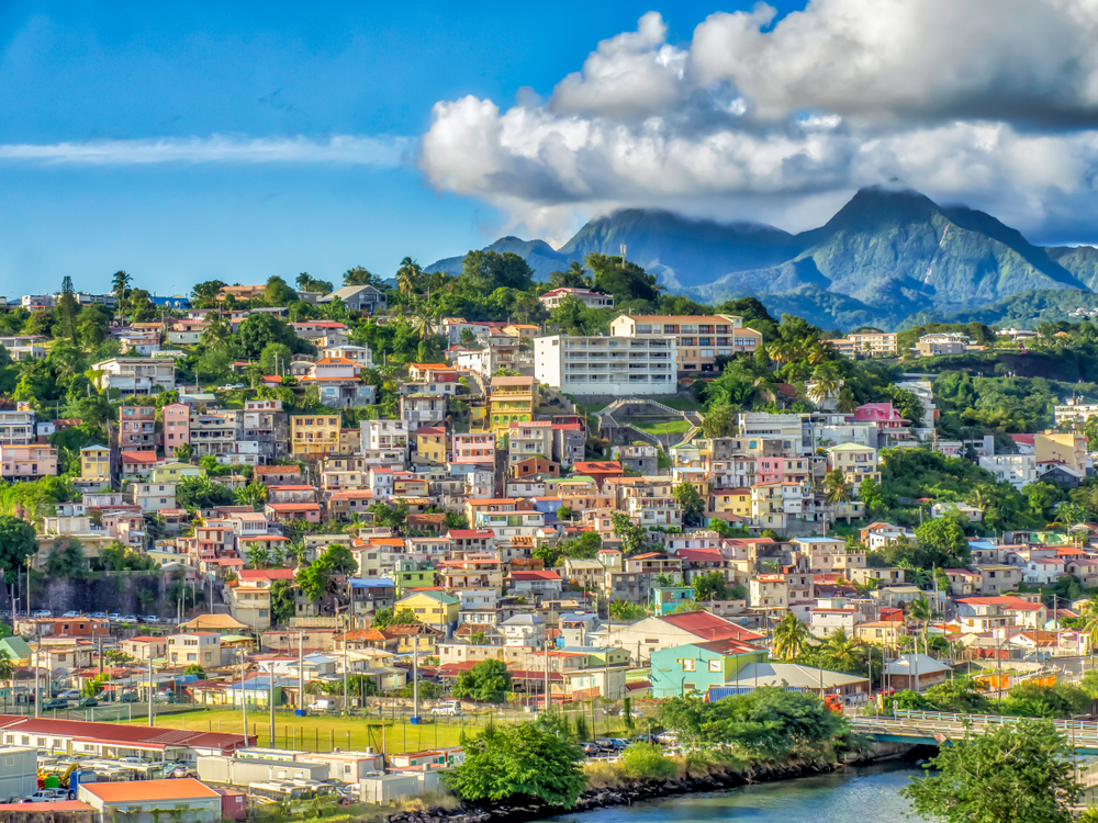 Fort de France en Martinique